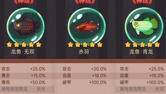 龍魚青龍比赤羽更強嗎：《咸魚之王》龍魚青龍和赤羽哪個更強