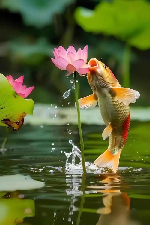 有水有魚的手機壁紙