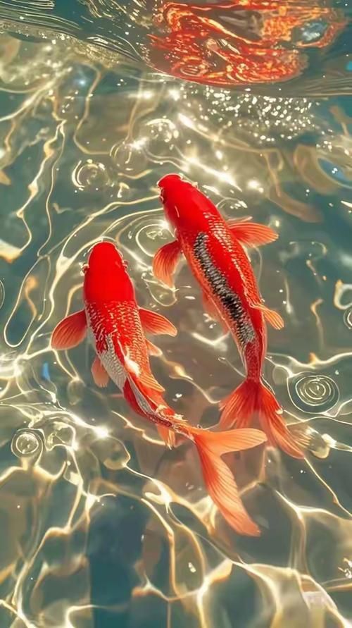 有水有魚的手機壁紙