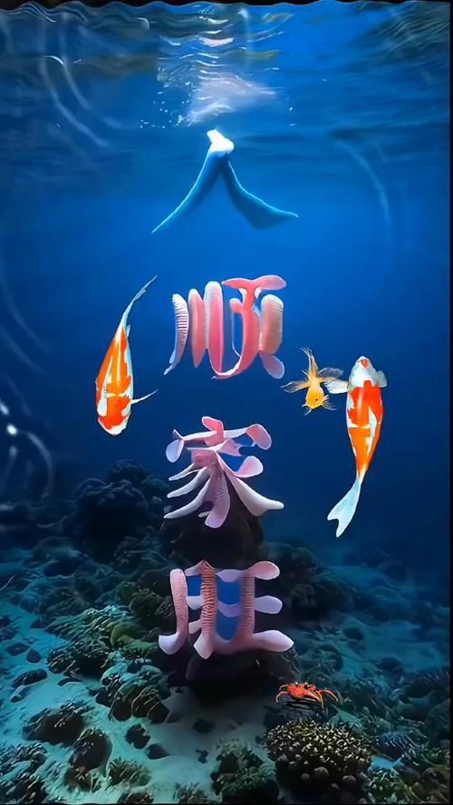 有水有魚的手機壁紙