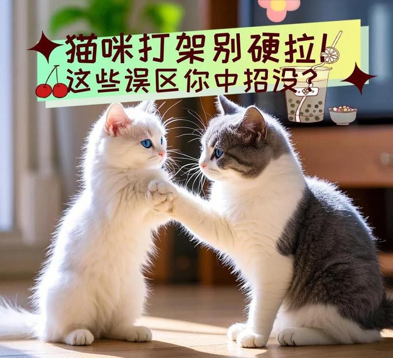 龍貓和貓打架了怎么辦？