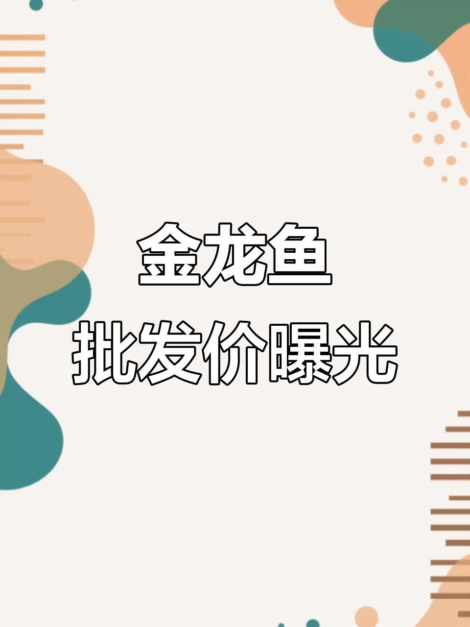 金頭過背金龍魚的市場價格如何