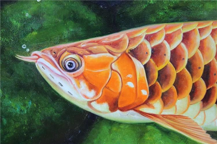 金色龍魚壁紙高清圖片