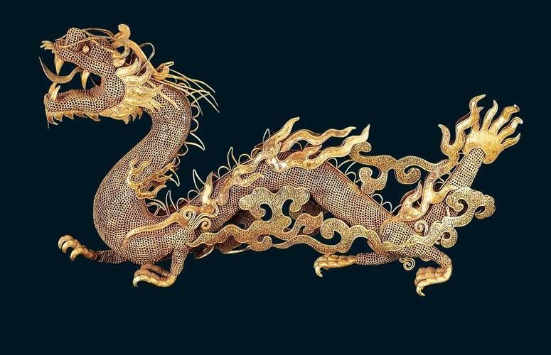 給我高清版金龍文物圖片