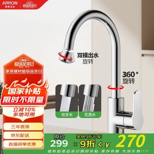 推薦幾款性價比高的水龍頭品牌