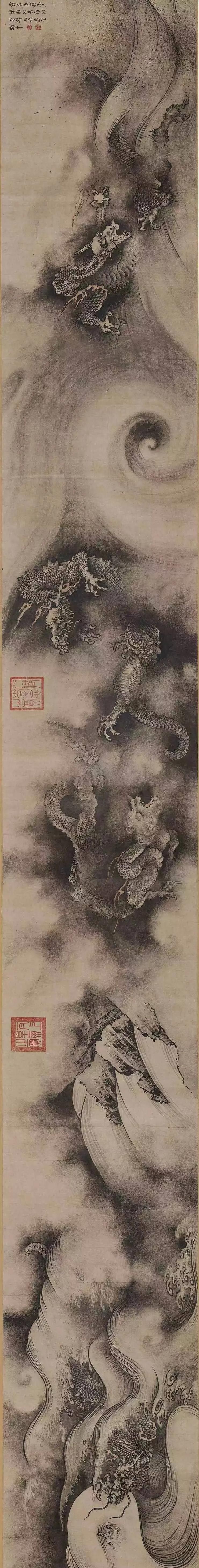有哪些著名的龍畫作品？