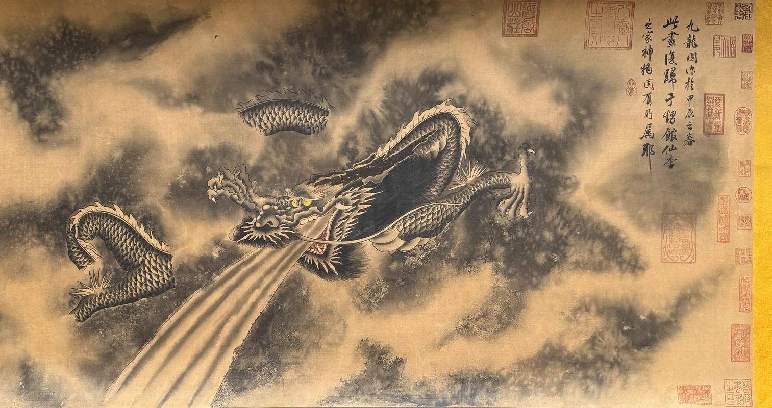 有哪些著名的龍畫作品？