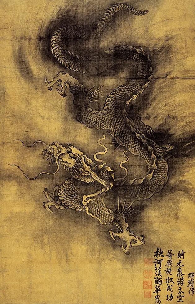 有哪些著名的龍畫作品？