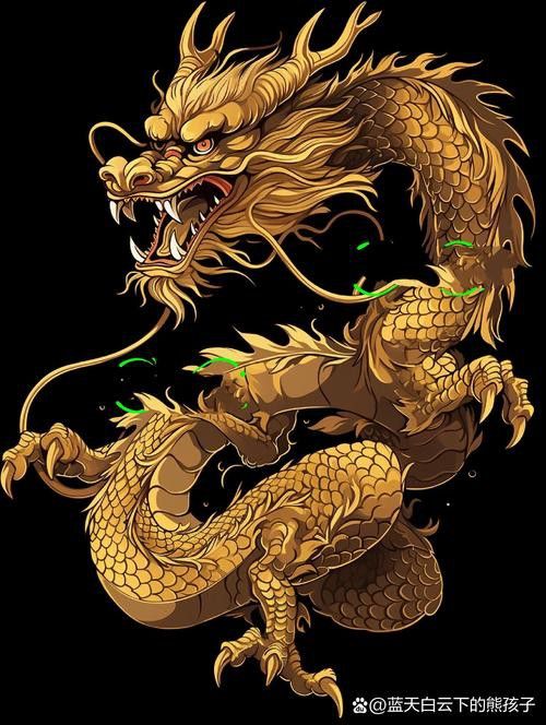 哪里可以找到高清的招財金龍圖片？