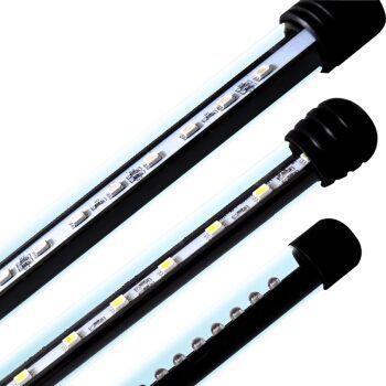 龍魚缸用什么燈比較好看：龍魚缸燈光如何調(diào)節(jié)色彩，潛水燈與頂燈搭配技巧