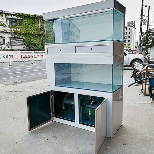 專業定做魚缸觀賞魚龍魚世家水族館優惠
