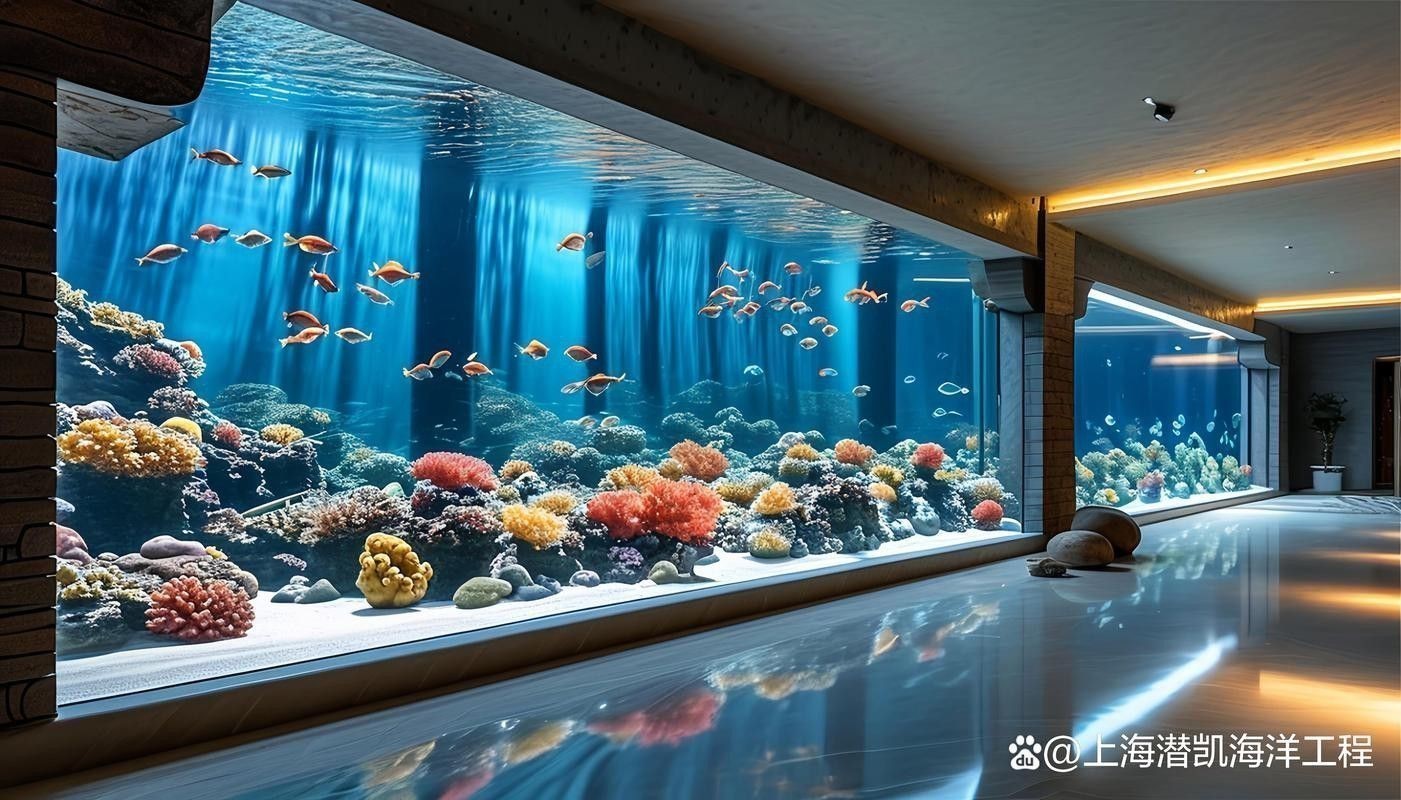 專業定做魚缸觀賞魚龍魚世家水族館優惠