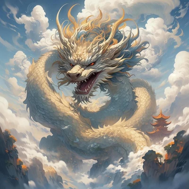 全球最霸氣的龍的圖片
