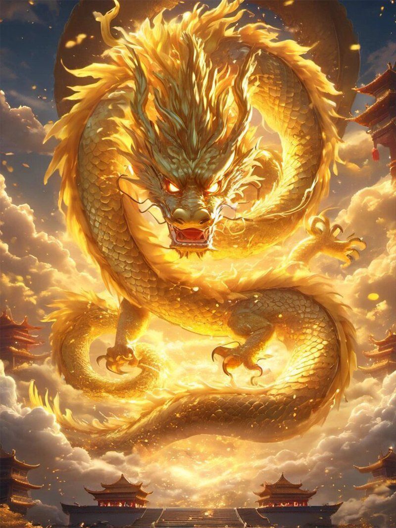 全球最霸氣的龍的圖片