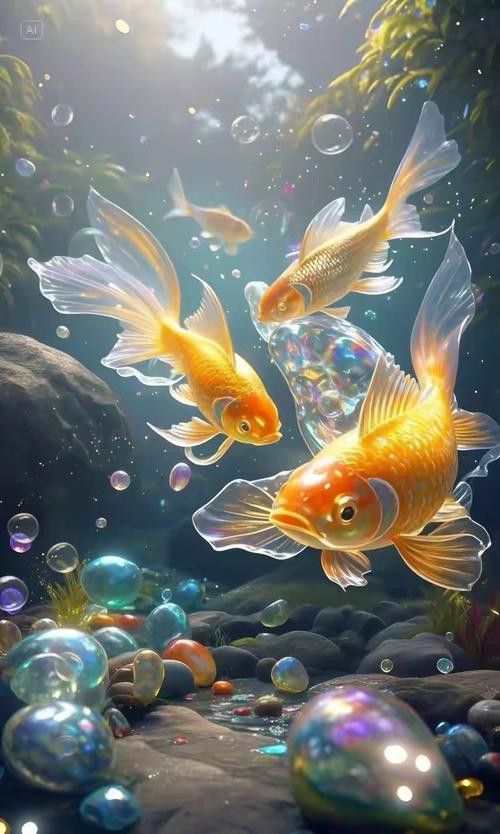 金龍魚動態(tài)壁紙有哪些高清版本？