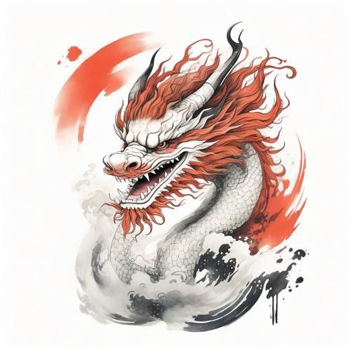 能推薦一些紅龍頭像的圖片嗎？