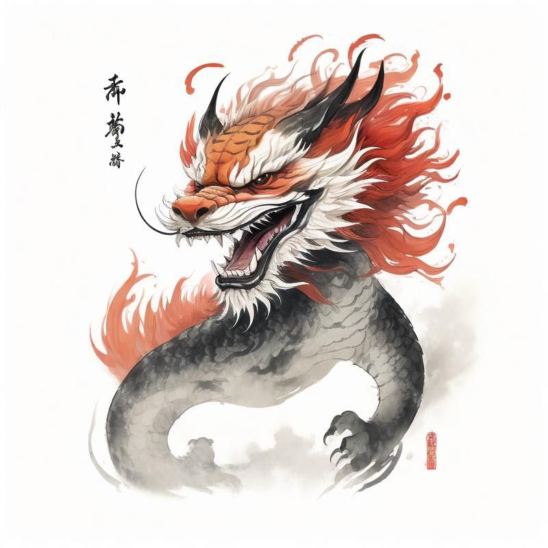 能推薦一些紅龍頭像的圖片嗎？