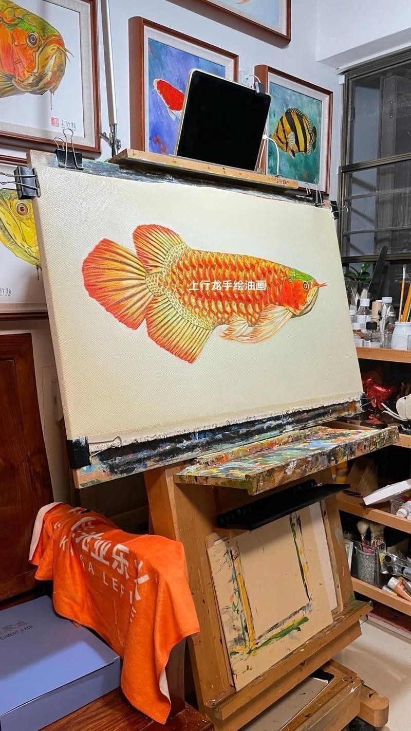 有沒有紅龍魚高清豎屏壁紙？