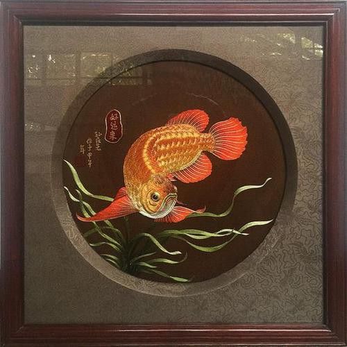 康惠芳的潮繡《金龍魚》有哪些歷史故事？