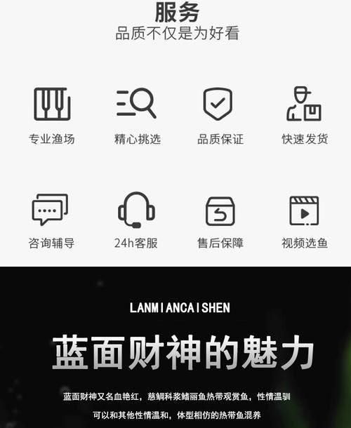 藍財神魚圖片大全