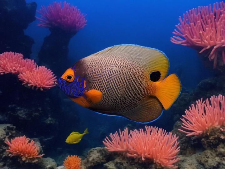 藍財神魚圖片大全