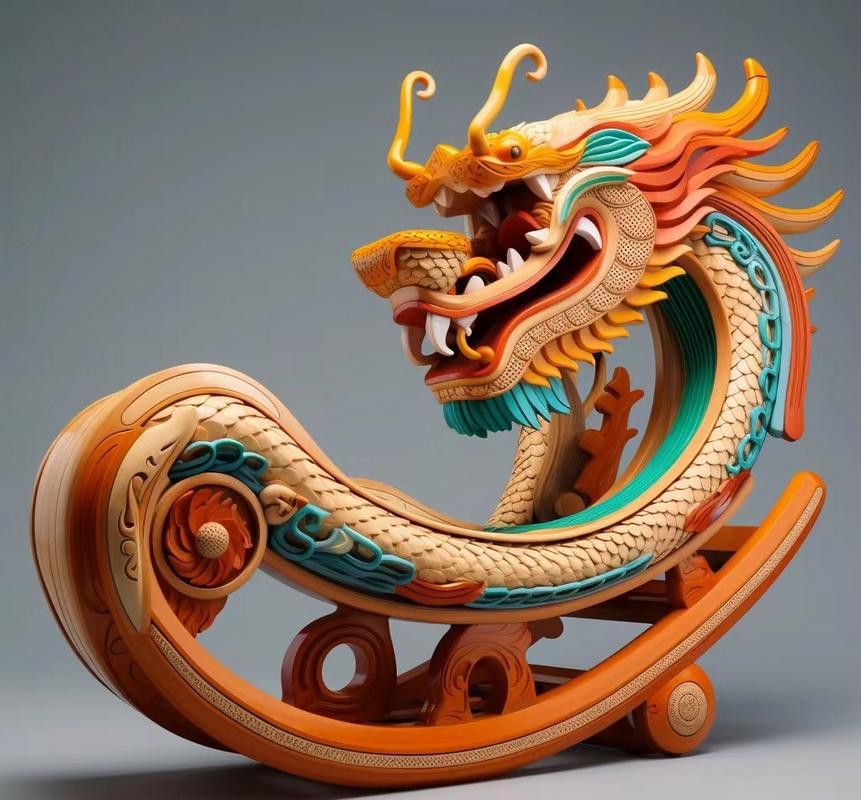 現代木雕龍頭有哪些創新顏色？
