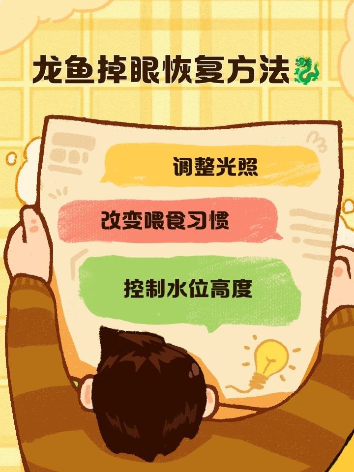 龍魚(yú)一開(kāi)燈就掉眼