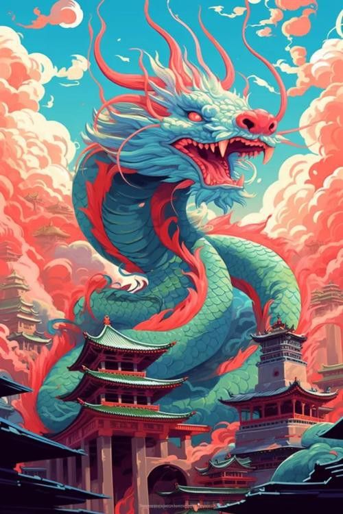 有沒有現代設計中的龍圖片？