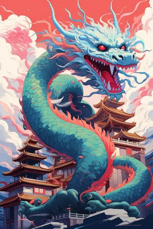 有沒有現代設計中的龍圖片？