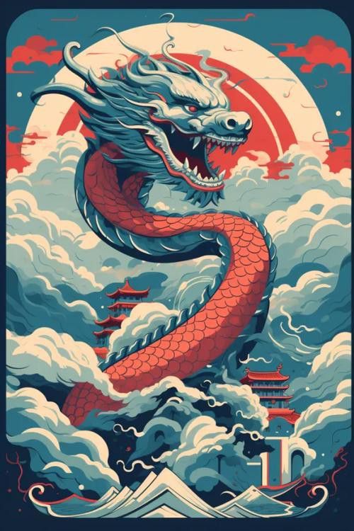 有沒有現代設計中的龍圖片？