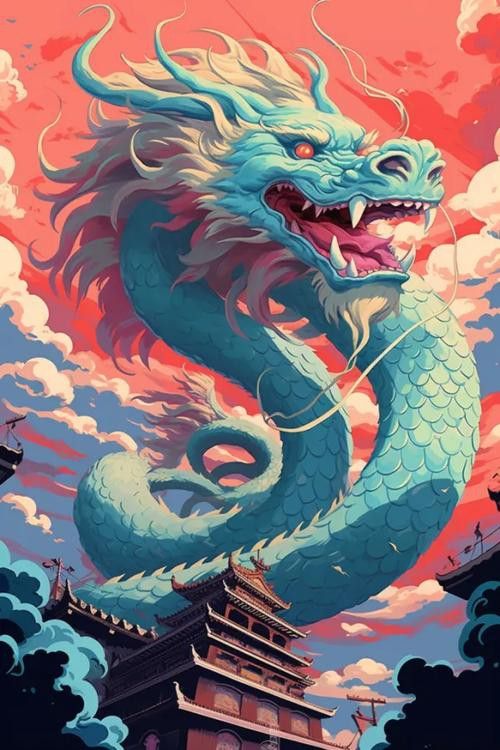 有沒有現代設計中的龍圖片？