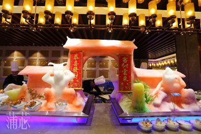 龍魚吃自助餐：龍魚在自助餐中的攝食行為