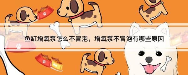 魚缸增氧泵不冒泡了.該怎么辦，魚缸增氧泵不冒泡可能是由多種原因引起的