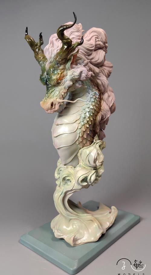 能提供更多龍神的藝術圖片嗎？