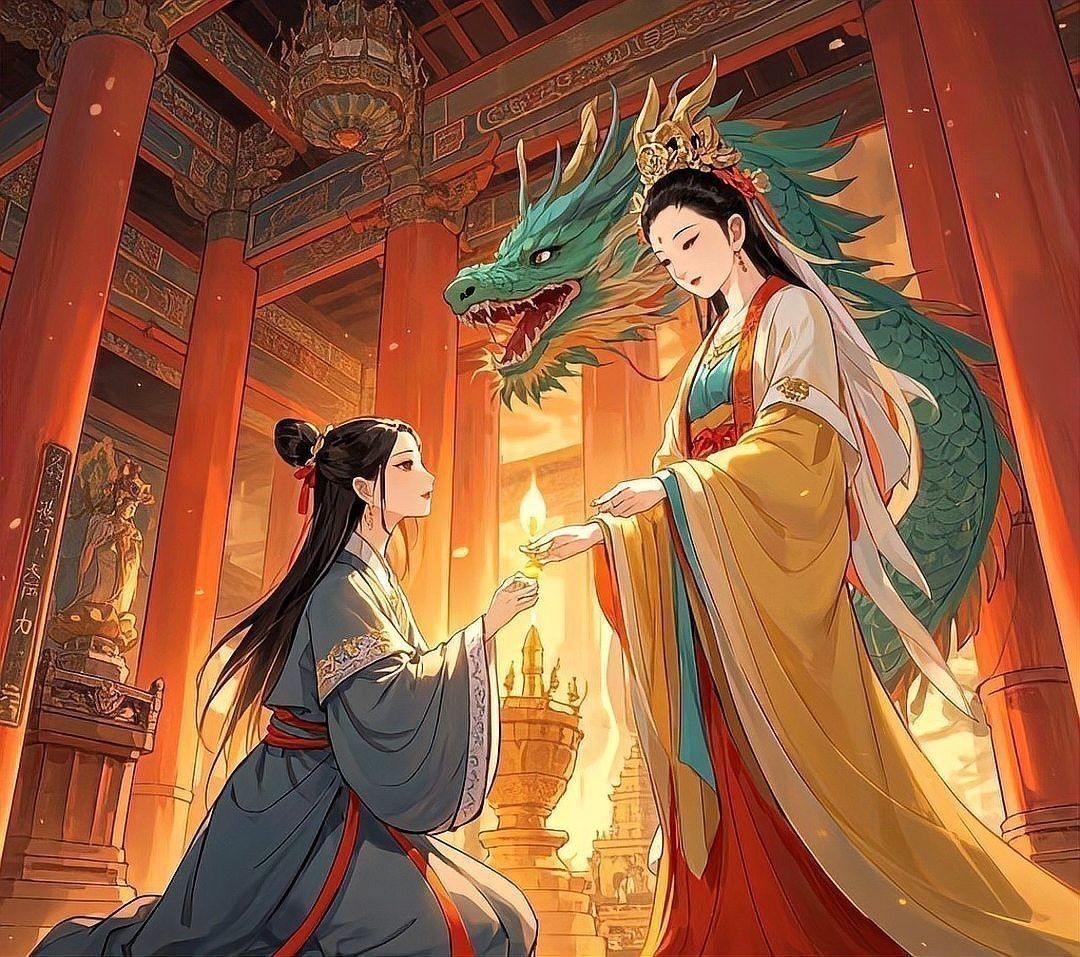 龍女拜觀音的故事有哪些版本