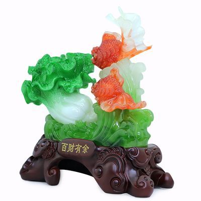 玉金龍魚和玉白菜擺一起行嗎（玉金龍魚和玉白菜擺件的風水寓意和擺放建議）