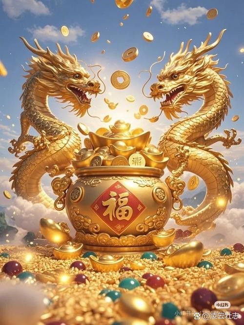 有沒有動態(tài)的招財金龍壁紙？