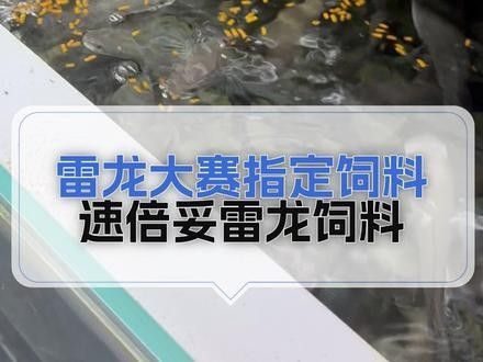 雷龍魚增色飼料有哪些品牌