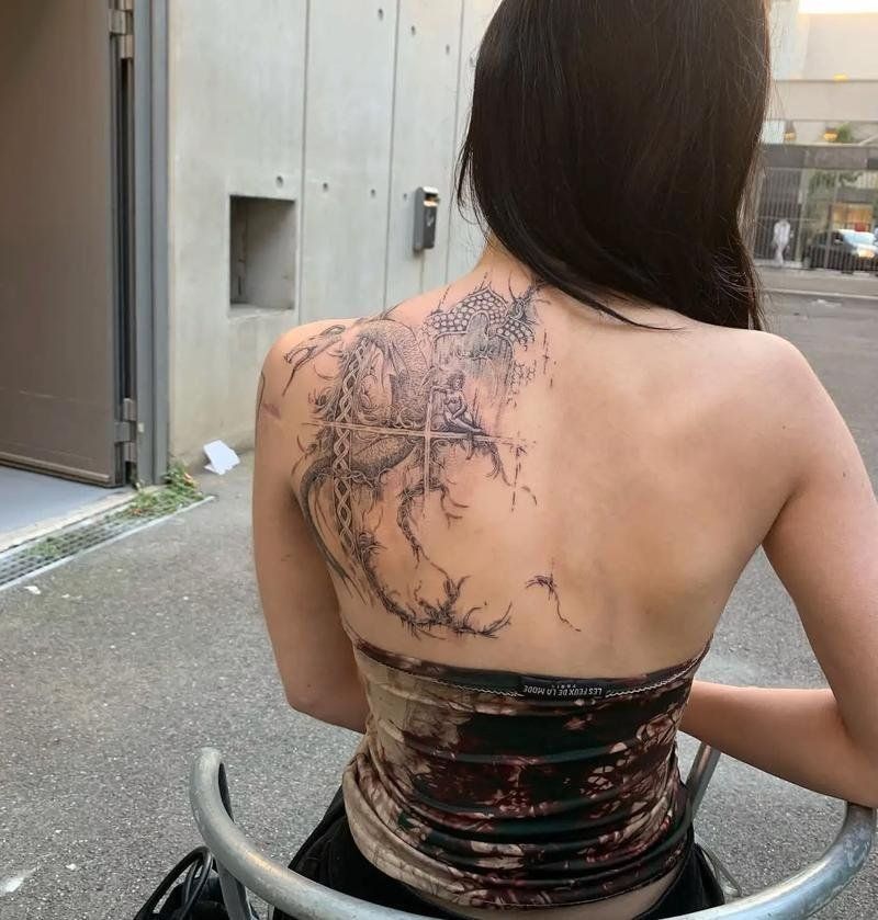 龍魚紋身適合什么人紋
