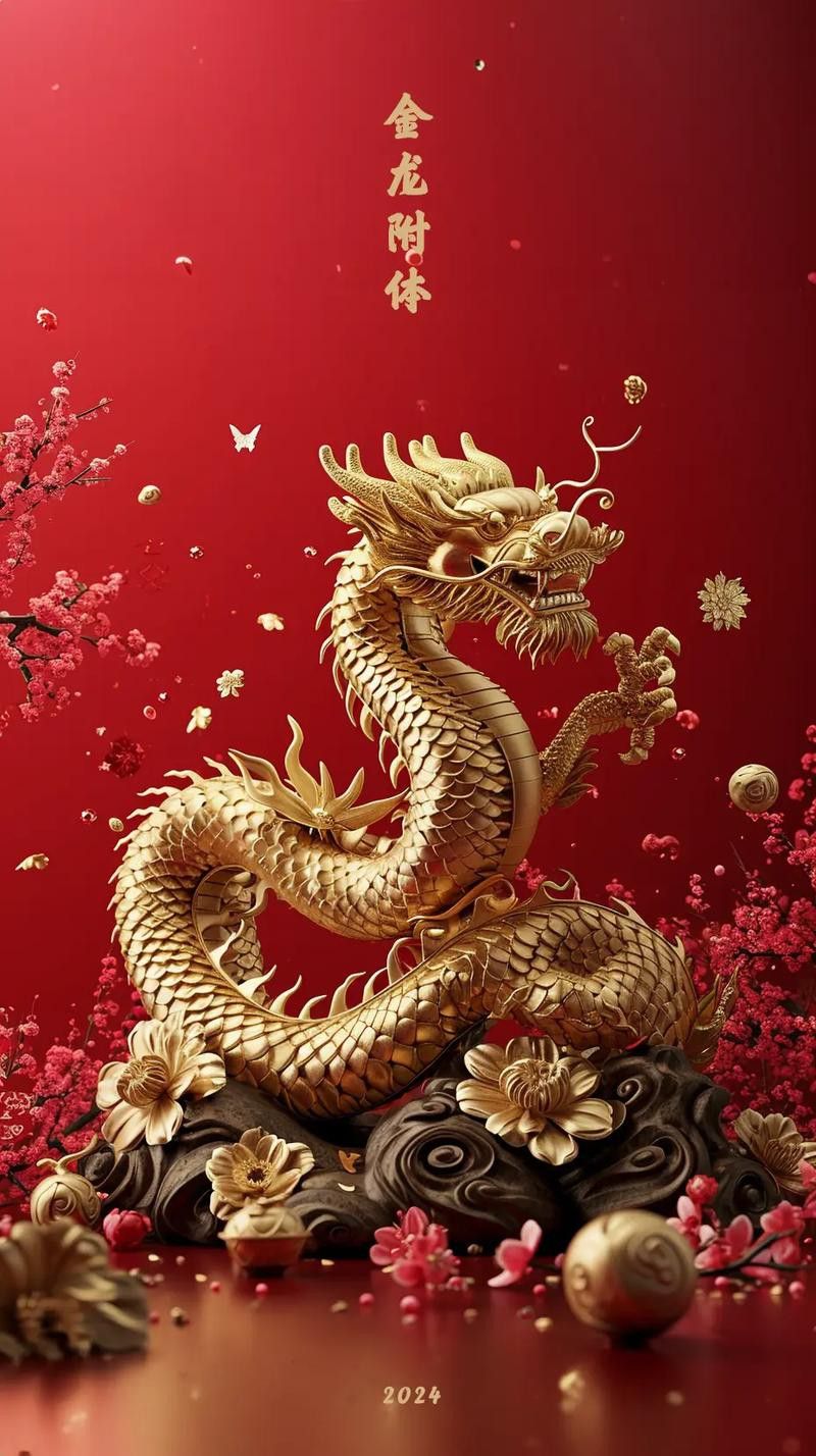 金龍魚福龍圖片高清圖