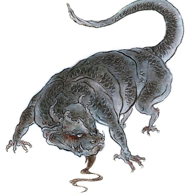 龍魚圖騰圖片高清