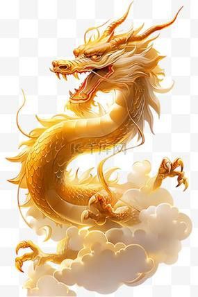 有沒有更多3D立體風格的招財龍圖？
