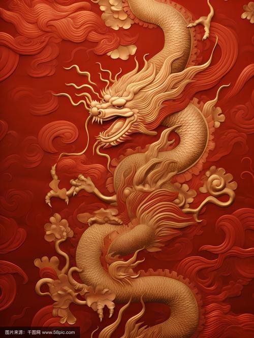 有沒有更多3D立體風格的招財龍圖？
