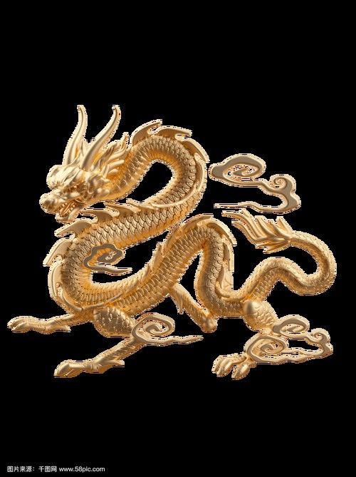 有沒有更多3D立體風格的招財龍圖？