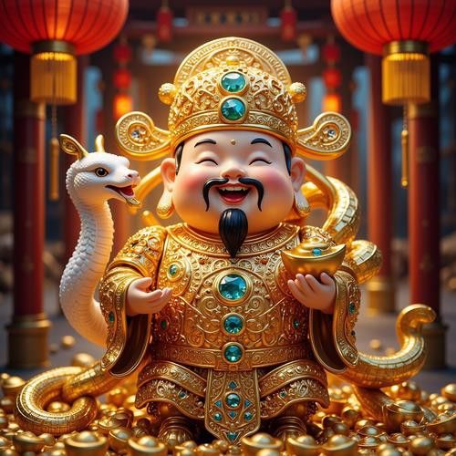 有沒有更多3D立體風格的招財龍圖？
