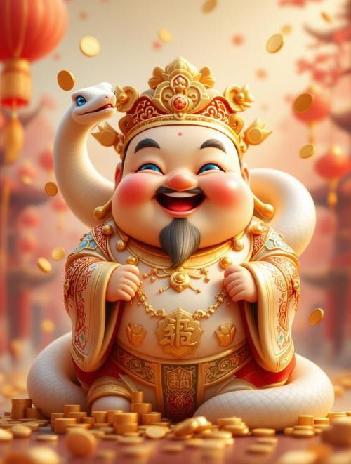 有沒有更多3D立體風格的招財龍圖？