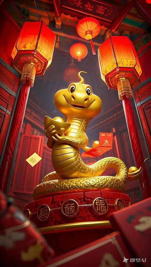 有沒有更多3D立體風格的招財龍圖？