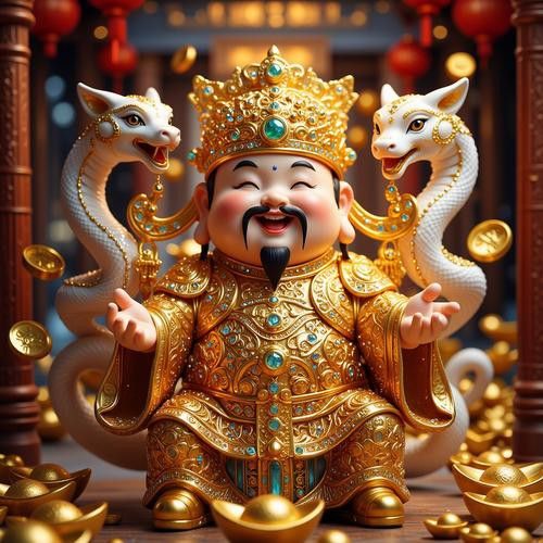 有沒有更多3D立體風格的招財龍圖？