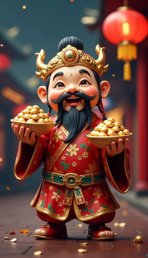 有沒有更多3D立體風格的招財龍圖？