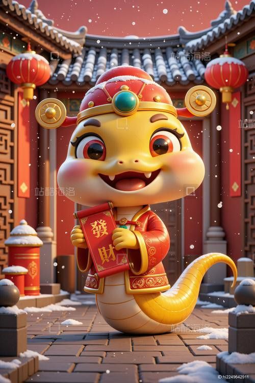 有沒有更多3D立體風格的招財龍圖？